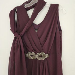 Ursula of Switzerland Purple Evening dress Size 16